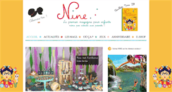 Desktop Screenshot of magazine-nine.com